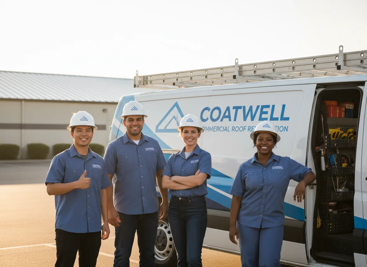 Commercial roof coating company in Louisburg, KS